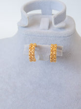 21k Gold Earrings - Cleopatra Jewelers