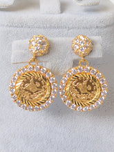 21k Gold Earrings - Cleopatra Jewelers