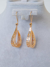 21k Gold Earrings - Cleopatra Jewelers