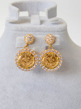 21k Gold Earrings - Cleopatra Jewelers