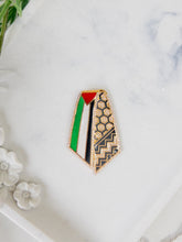 21k Gold Keffiyeh Palestine Pendants - Cleopatra Jewelers