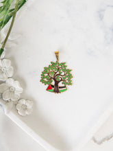 21k Gold Palestine Olive Tree Pendants - Cleopatra Jewelers