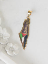 21k Gold Palestine Pendants - Cleopatra Jewelers