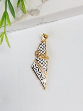 21k Gold Pendants Palestine - Cleopatra Jewelers
