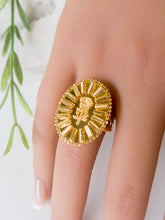 21k Gold Ring - Cleopatra Jewelers