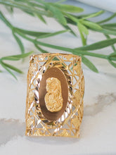 21k Gold Ring - Cleopatra Jewelers