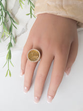 21k Gold Ring - Cleopatra Jewelers