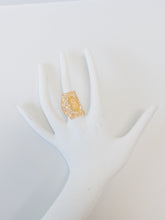 21k Gold Ring - Cleopatra Jewelers