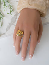21k Gold Ring - Cleopatra Jewelers