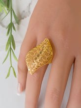 21k Gold Ring - Cleopatra Jewelers