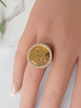 21k Gold Ring - Cleopatra Jewelers