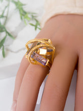 21k Gold Ring - Cleopatra Jewelers