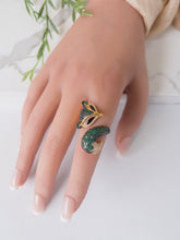 21k Gold Ring - Fox Collection - Cleopatra Jewelers
