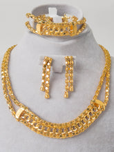 21k Gold Set - Cleopatra Jewelers