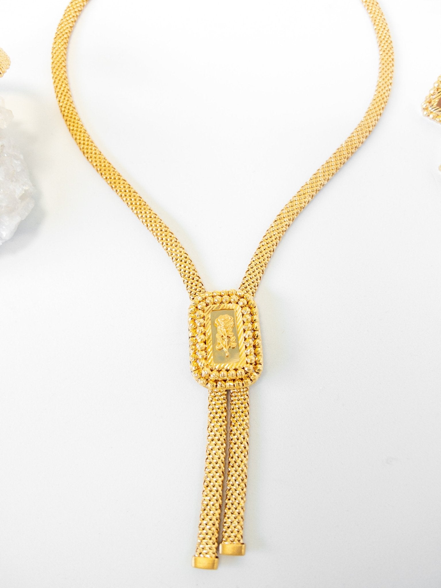 21k Gold Set - Cleopatra Jewelers