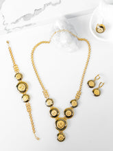 21k Gold Set - Cleopatra Jewelers