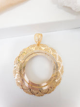 21k Mkhammas Frame Pendants - Cleopatra Jewelers