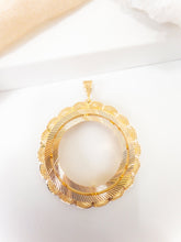 21k Mkhammas Frame Pendants - Cleopatra Jewelers