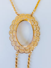 21k Ounce Frame Necklace - Cleopatra Jewelers