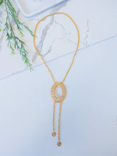 21k Ounce Frame Necklace - Cleopatra Jewelers