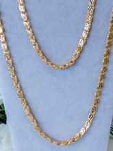 21k Yellow Gold 2 meter halabi chain - Cleopatra Jewelers