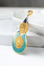 21K Yellow Gold Pendant - Cleopatra Jewelers
