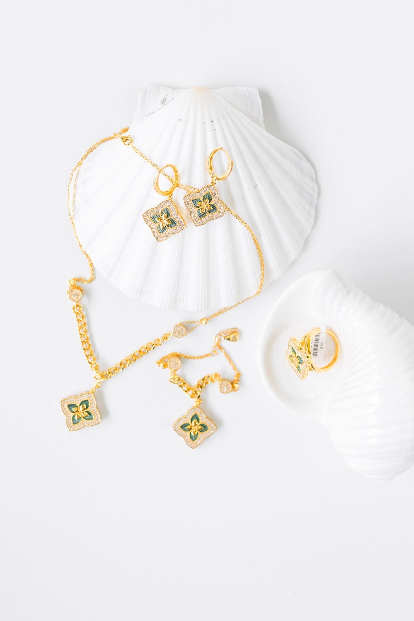 Copy of 21k Gold Set -Sample - Cleopatra Jewelers