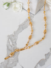 Masbaha Necklace 21k Gold - Cleopatra Jewelers