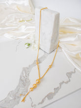 Masbaha Necklace 21k Gold - Cleopatra Jewelers