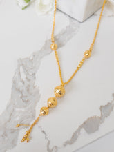 Masbaha Necklace 21k Gold - Cleopatra Jewelers
